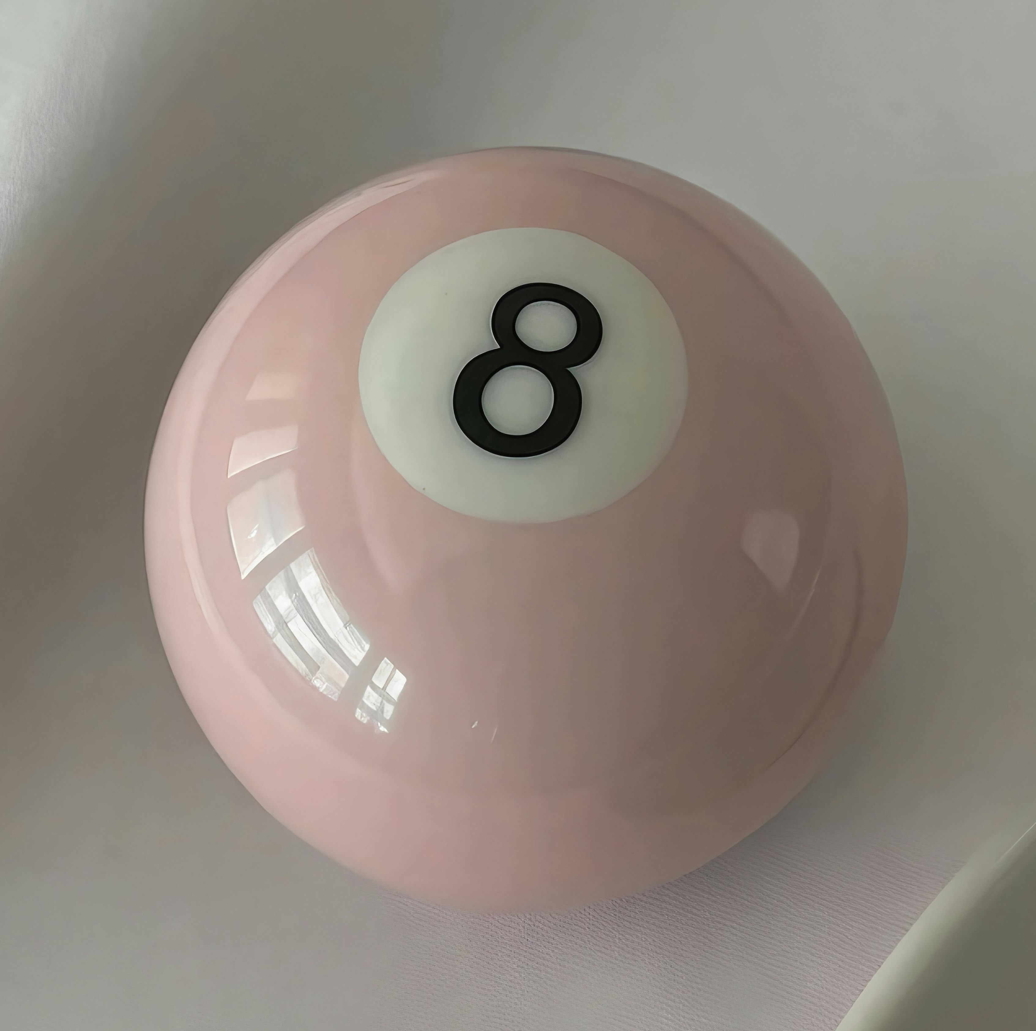 Pink 8 ball